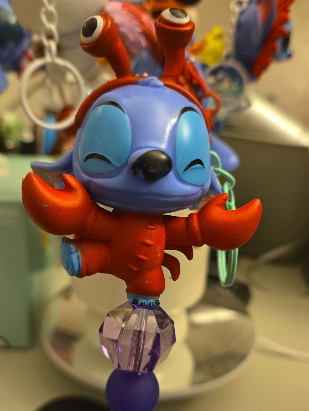 Stitch In Beadable Pen As Crab